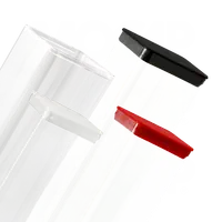 Empaques Cleartec - Tubos rectangular transparente